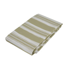 Voksduk med grønne striper 140 x 250 cm